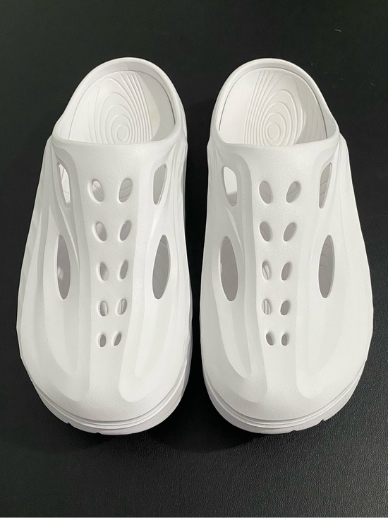New Hoka Ora Recovery Slip On Mules Slides White Men’s 14 NWOT main image 6